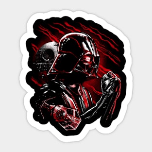 Red helmet boy Sticker